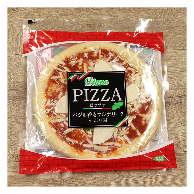 Diano バジル香るマルゲリータ ナポリ風 1枚 冷凍 冷凍ピザ 本格ピザ PIZZA ピザ イタリアン ナポリピザ サタプラ サタデープラス｜macaron0120