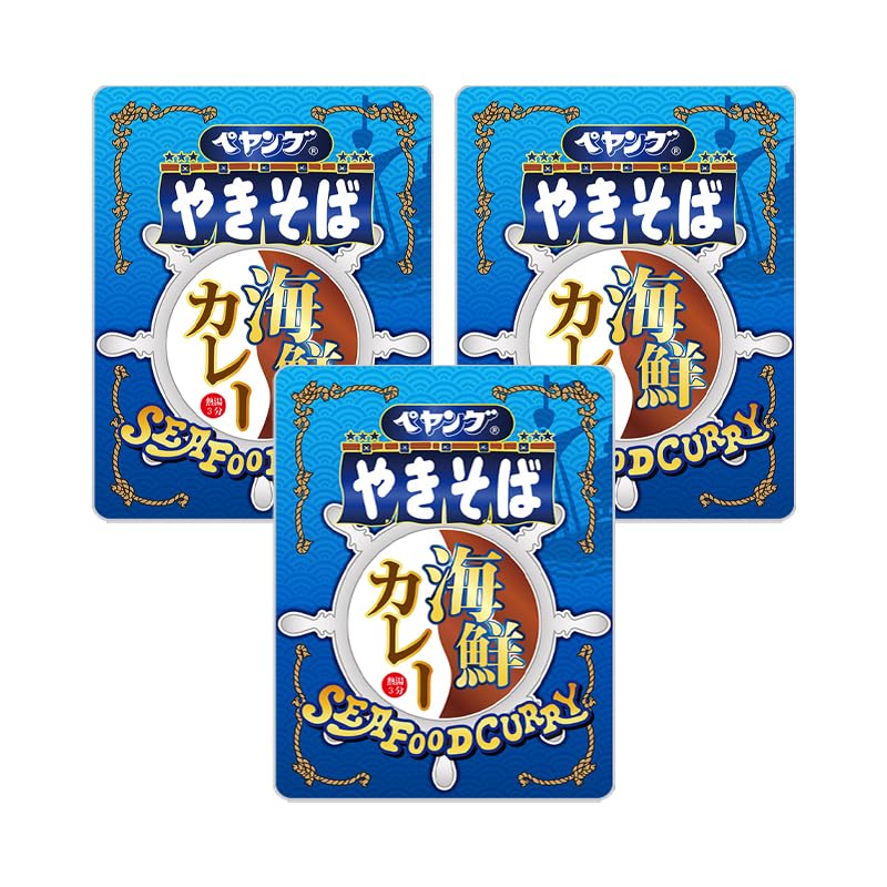 Yahoo! Yahoo!ショッピング(ヤフー ショッピング)ペヤング 海鮮カレーやきそば 113g×3個 焼きそば 焼そば インスタント カップ麺 まるか食品