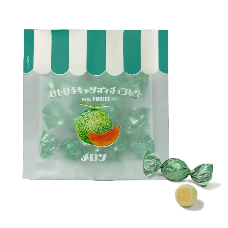 Yahoo! Yahoo!ショッピング(ヤフー ショッピング)メリー はじけるキャンディチョコレート with FRUIT （メロン） ×1袋（6個入） チョコレート