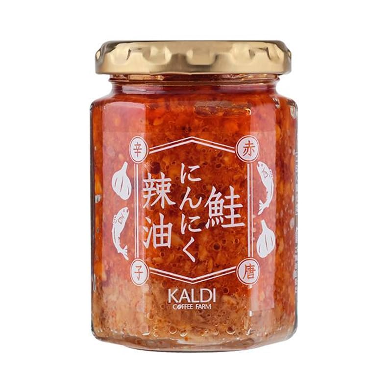 Yahoo! Yahoo!ショッピング(ヤフー ショッピング)カルディ 鮭にんにく辣油 赤唐辛子 120g×1個 ラー油 にんにく ニンニク さけ しゃけ