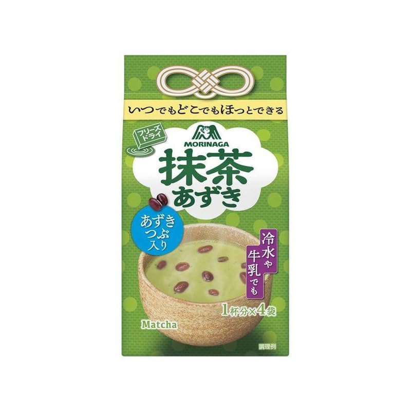 Yahoo! Yahoo!ショッピング(ヤフー ショッピング)森永製菓 抹茶あずき ×1個 小豆 ドリンク フリーズドライ 乾燥 粉末
