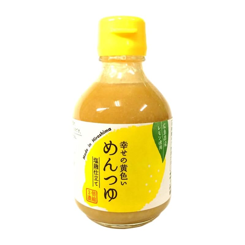 Yahoo! Yahoo!ショッピング(ヤフー ショッピング)よしの味噌 幸せの黄色いめんつゆ 230g×1本 麺つゆ めんつゆ レモン 檸檬 塩麹 こうじ 調味料