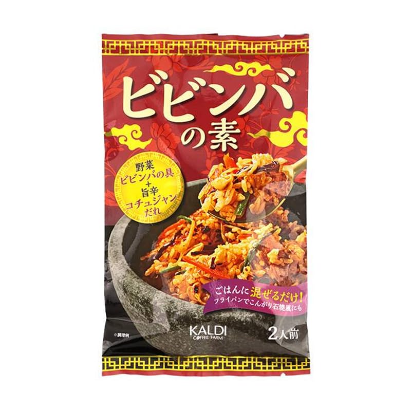 Yahoo! Yahoo!ショッピング(ヤフー ショッピング)カルディ ビビンバの素 ×1袋 ビビンバ ビビンパ 素 混ぜご飯 混ぜるだけ レトルト インスタント 調味料 簡単 時短
