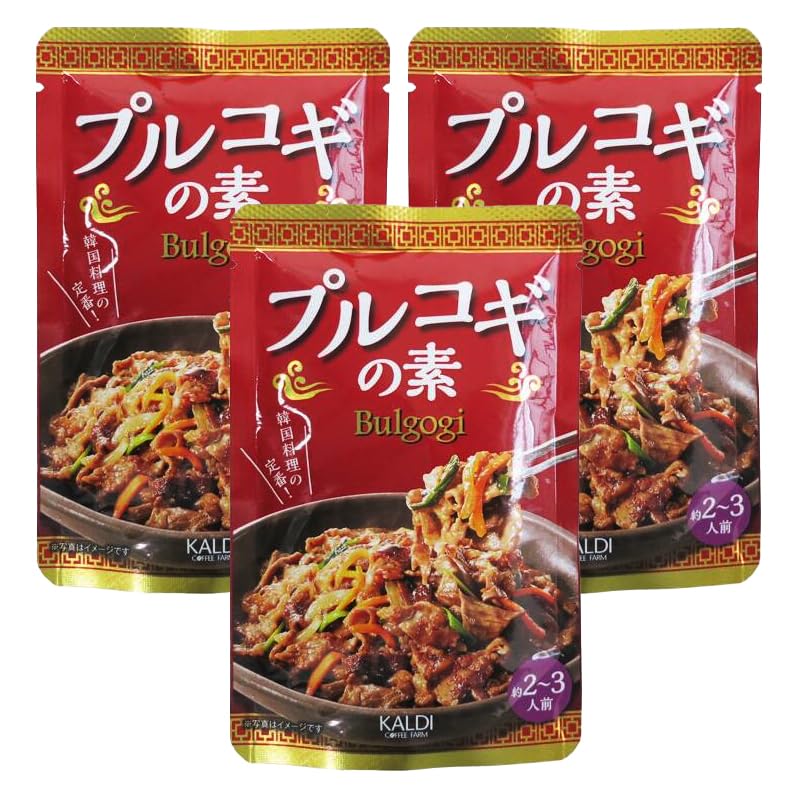 Yahoo! Yahoo!ショッピング(ヤフー ショッピング)カルディ プルコギの素 70g×3袋 プルコギ 素 たれ タレ 調味料 簡単 時短