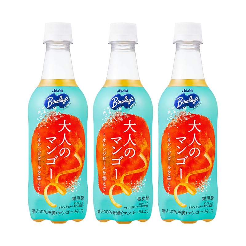 Yahoo! Yahoo!ショッピング(ヤフー ショッピング)アサヒ飲料 バヤリース 大人のマンゴー 450ml×3本 炭酸 ジュース ドリンク 飲料 マンゴー