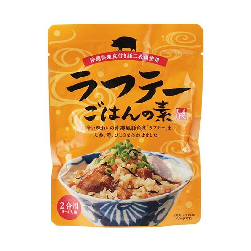 Yahoo! Yahoo!ショッピング(ヤフー ショッピング)もへじ ラフテーごはんの素 160g×1袋 炊き込みご飯 素 料理の素 角煮 沖縄 ラフテー