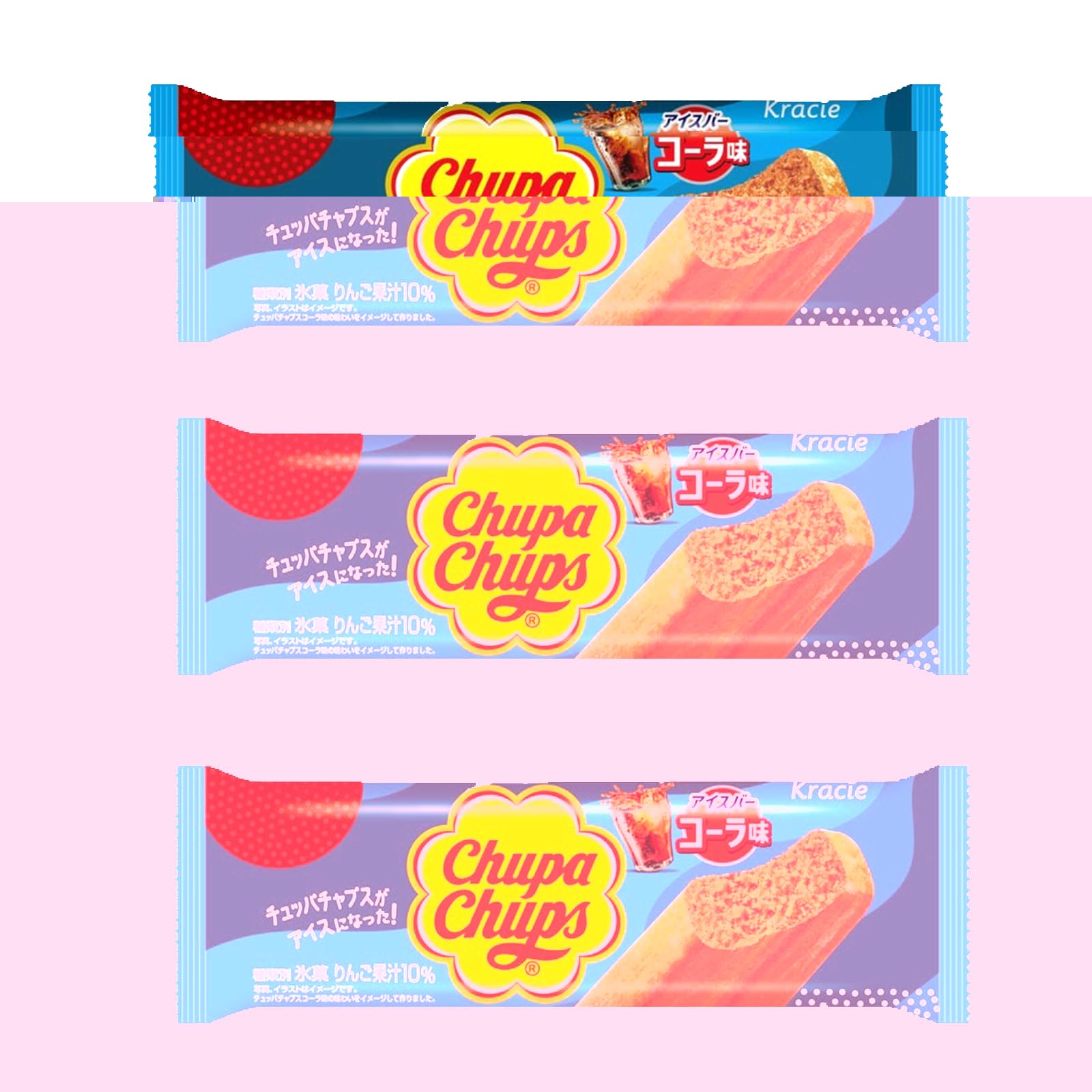 クラシエ チュッパチャプスアイス コーラ ×3個 アイス アイスバー アイスクリーム 冷凍