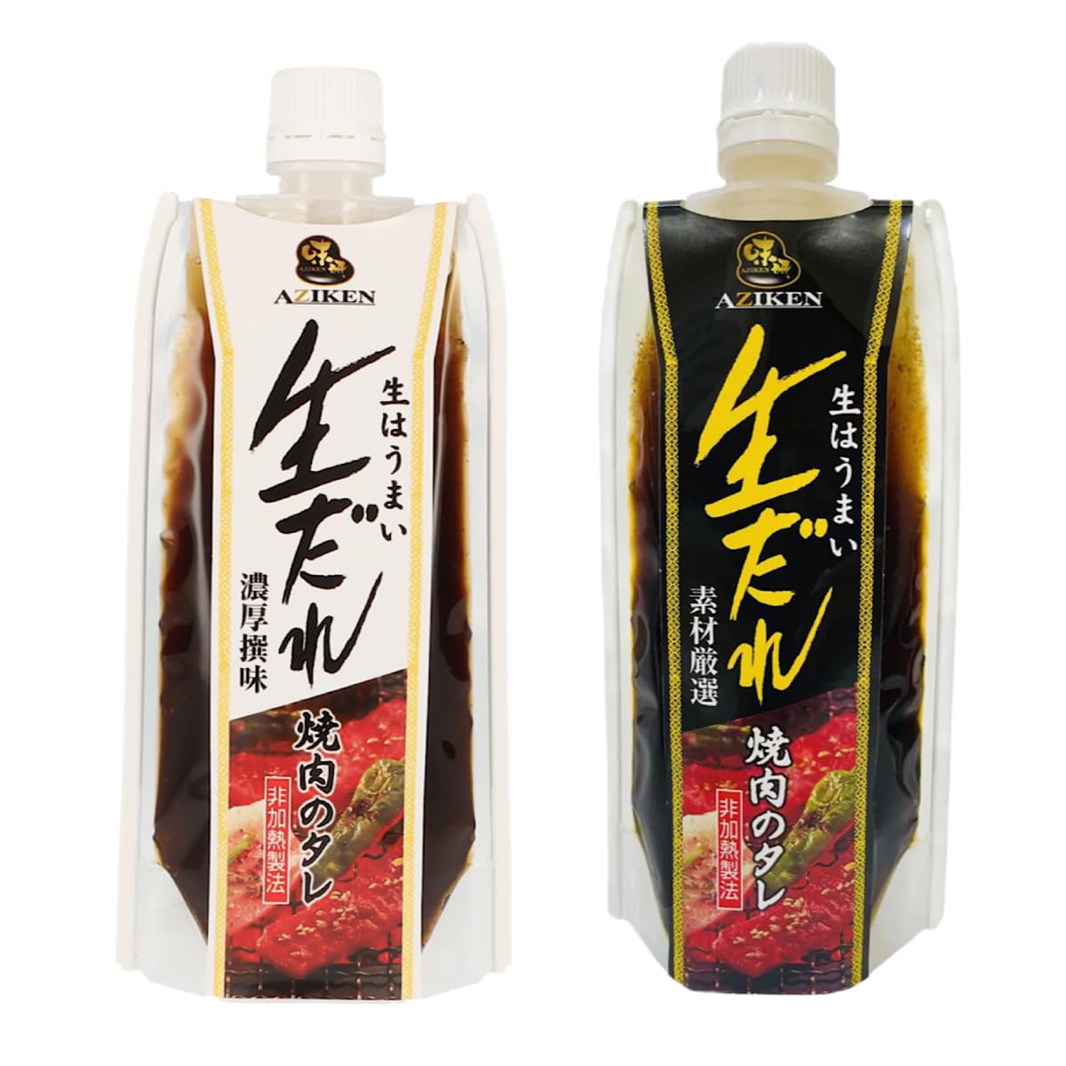Yahoo! Yahoo!ショッピング(ヤフー ショッピング)味研 生だれ 白 黒 各1袋ずつ 焼肉のタレ 濃厚撰味 焼肉のたれ 取寄せ お取り寄せ たれ タレ 焼肉
