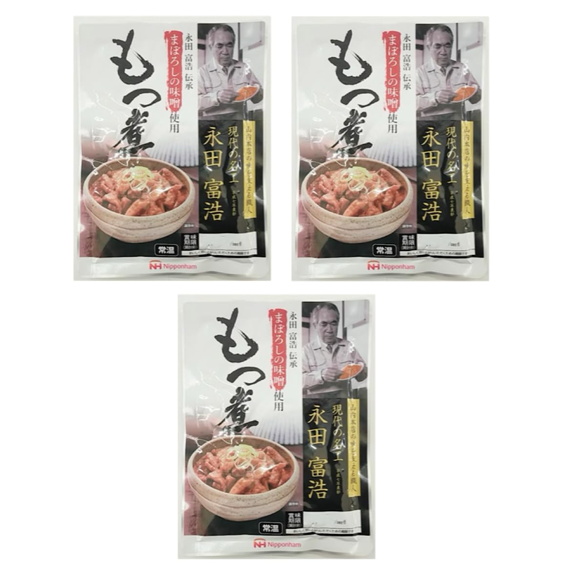Yahoo! Yahoo!ショッピング(ヤフー ショッピング)日本ハム まぼろしの味噌使用もつ煮 190g×3袋 もつ煮 もつ煮込み モツ煮込み 味噌煮 みそ煮