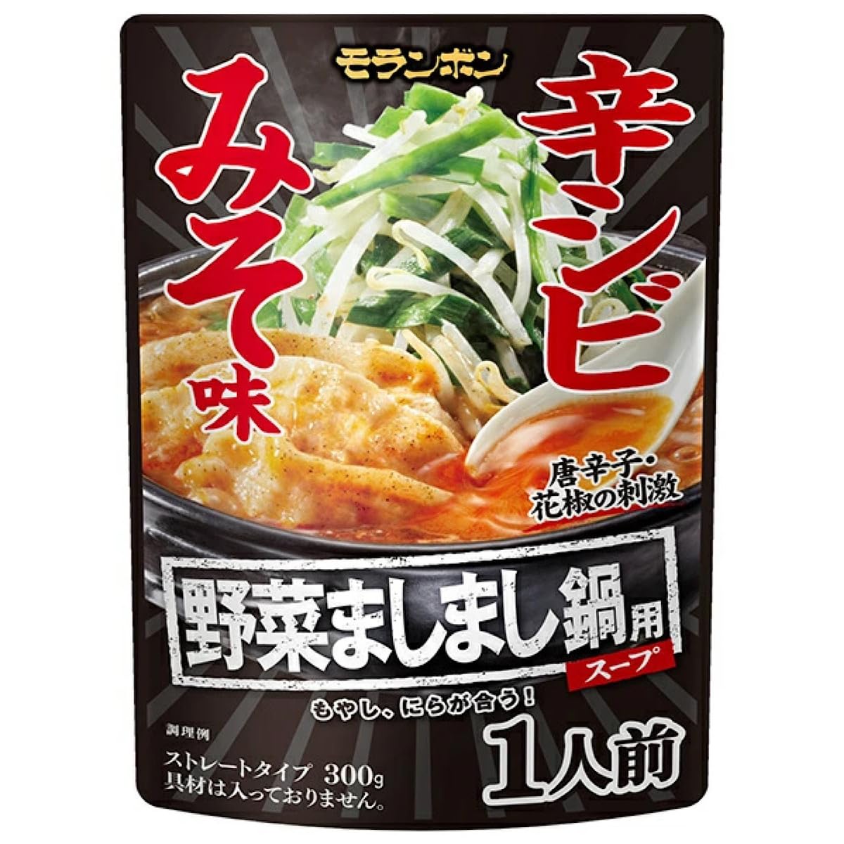 Yahoo! Yahoo!ショッピング(ヤフー ショッピング)モランボン 野菜ましまし鍋用スープ 辛シビみそ味 300g×1袋 ストレートタイプ 鍋スープ