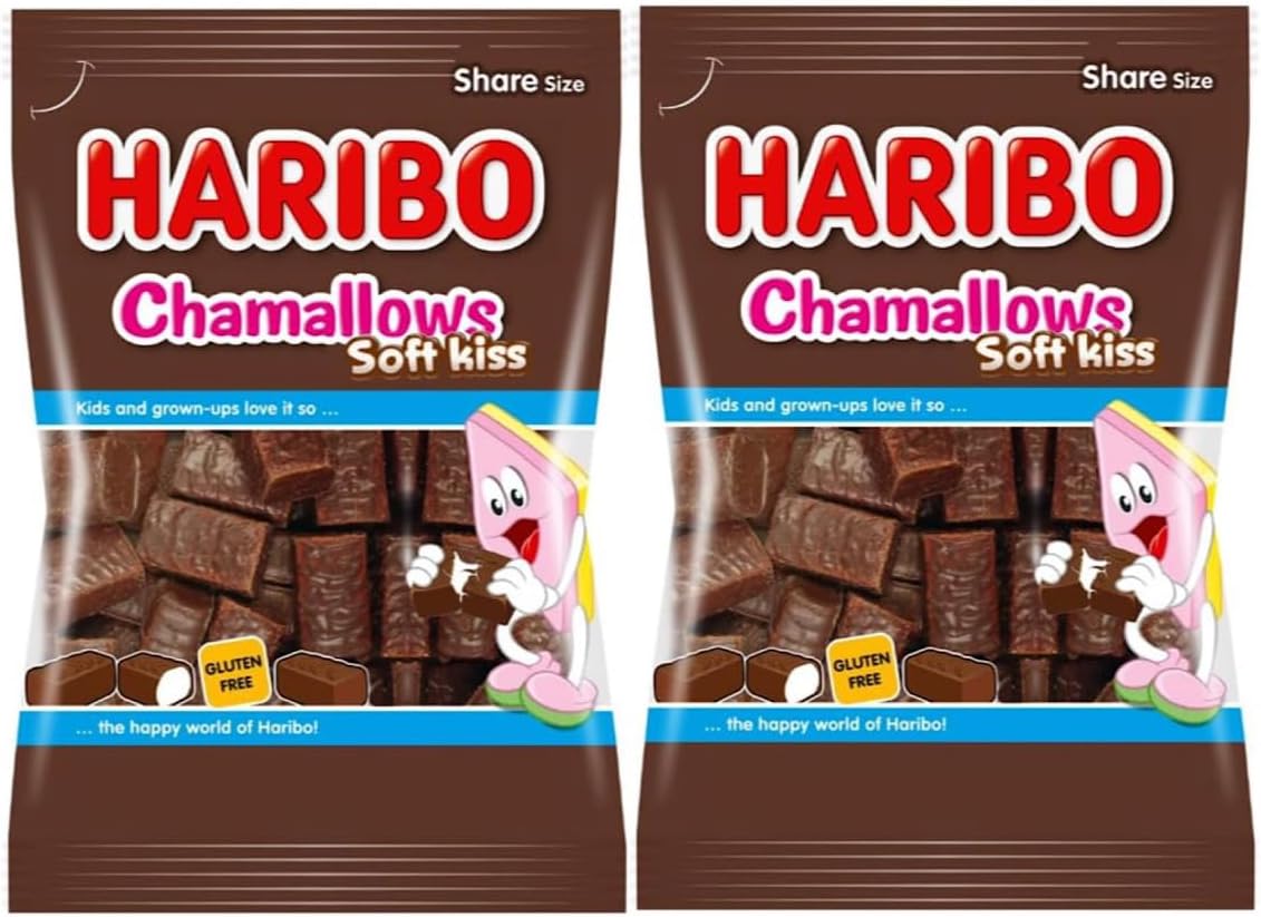 人気便利グッズ ハリボー チョコマシュマロ ソフトキス 200g チョコレート 菓子