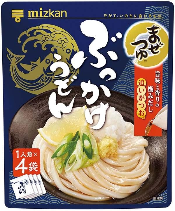 Yahoo! Yahoo!ショッピング(ヤフー ショッピング)ミツカン まぜつゆ ぶっかけうどん 1人前×4袋入 ストレートタイプ うどんつゆ