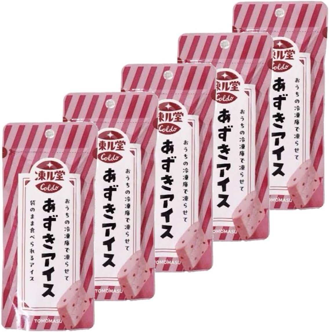 Yahoo! Yahoo!ショッピング(ヤフー ショッピング)凍らせて食べるアイス あずきアイス 5袋 凍ル堂 アイス シャーベット パウチ