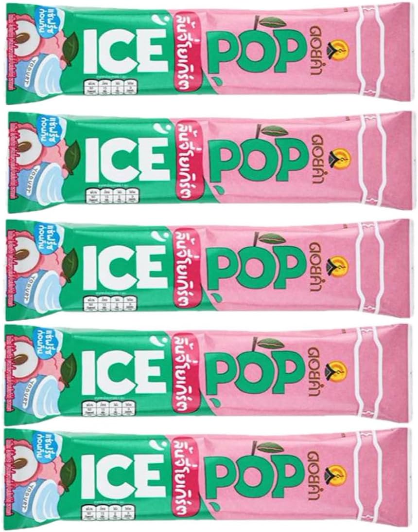 カルディ ドイカム アイスポップ ライチヨーグルト 85ml×5本 凍らせて食べるシャーベット シャーベット アイス フルーツシャーベット