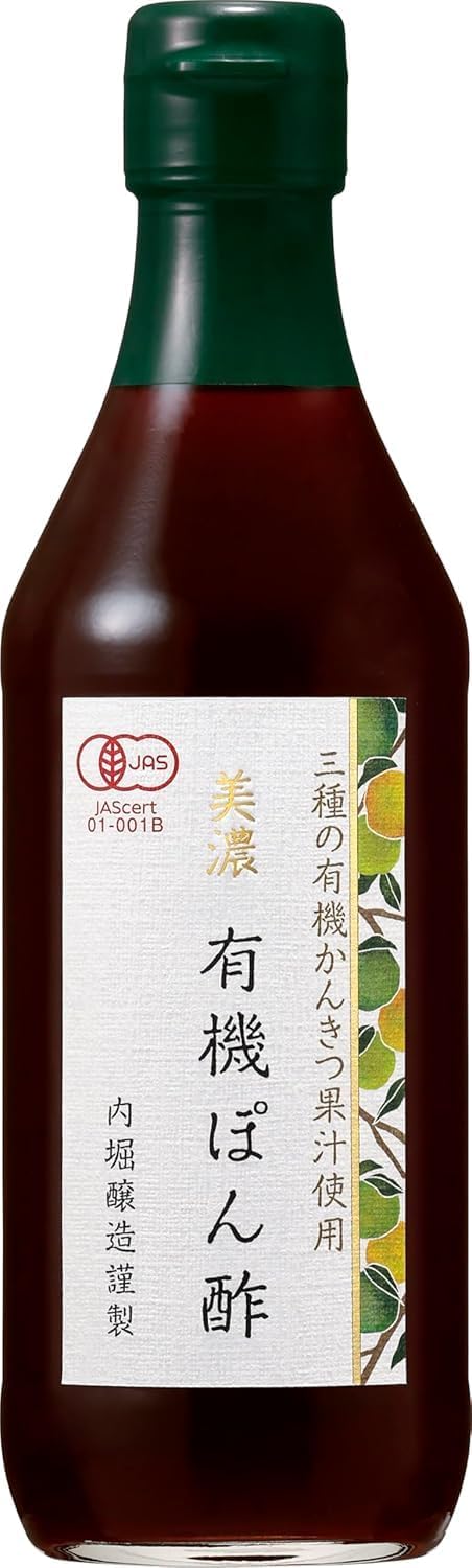 Yahoo! Yahoo!ショッピング(ヤフー ショッピング)内堀醸造 美濃 有機ぽん酢 360ml ポン酢 酢 ぽんず 調味料