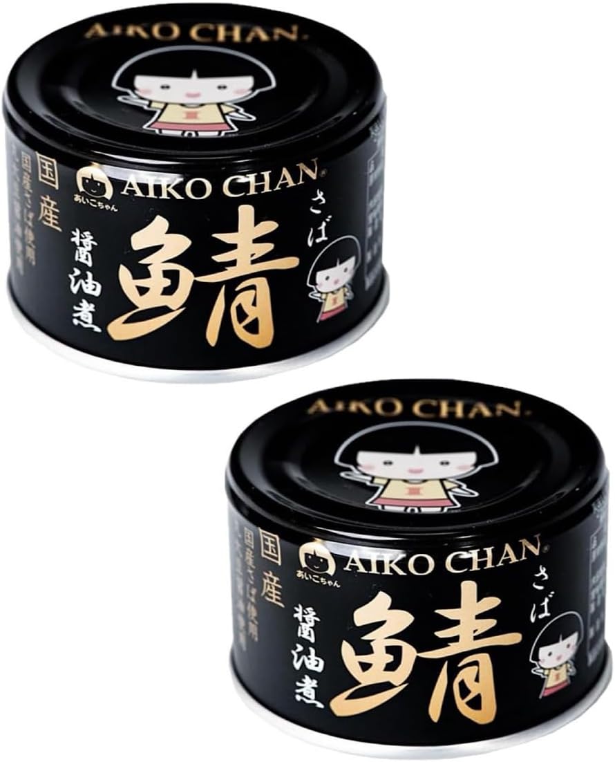 Yahoo! Yahoo!ショッピング(ヤフー ショッピング)伊藤食品 あいこちゃん 黒の鯖醤油煮 150g×2缶 さば缶 サバ缶 鯖缶 さば 味付 しょうゆ 醤油 缶詰め 缶詰
