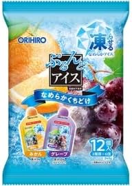 Yahoo! Yahoo!ショッピング(ヤフー ショッピング)ぷるんとアイス みかん グレープ 20g×12個入 アイス シャーベット フルーツアイス