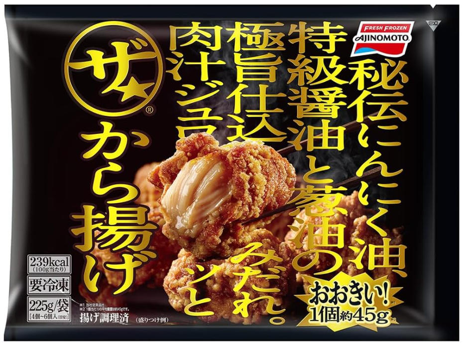 Yahoo! Yahoo!ショッピング(ヤフー ショッピング)味の素 ザ から揚げ 225g 鶏肉 秘伝にんにく油 葱油 特級醤油 ギフト マツコ＆有吉 かりそめ天国 夏の京都スイーツ＆マツコ忘れた東京日野 TV紹介 絶品