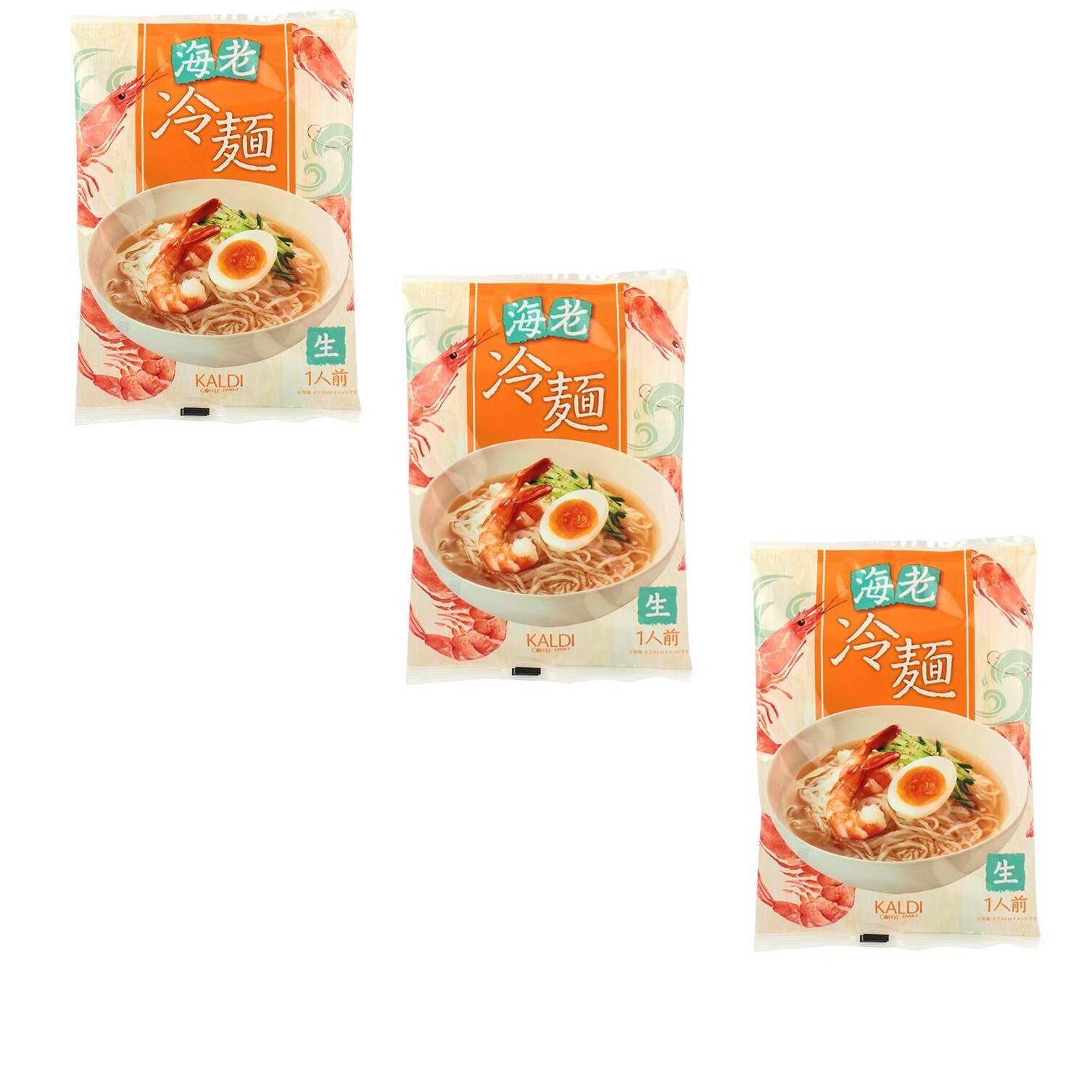 Yahoo! Yahoo!ショッピング(ヤフー ショッピング)カルディ 海老冷麺 65g×3個