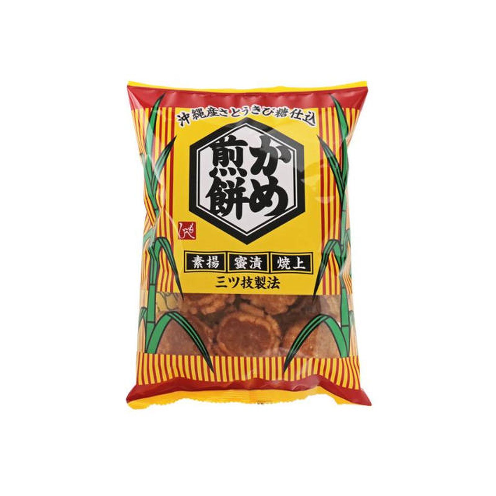 Yahoo! Yahoo!ショッピング(ヤフー ショッピング)沖縄産さとうきび糖仕込み かめ煎餅 65g