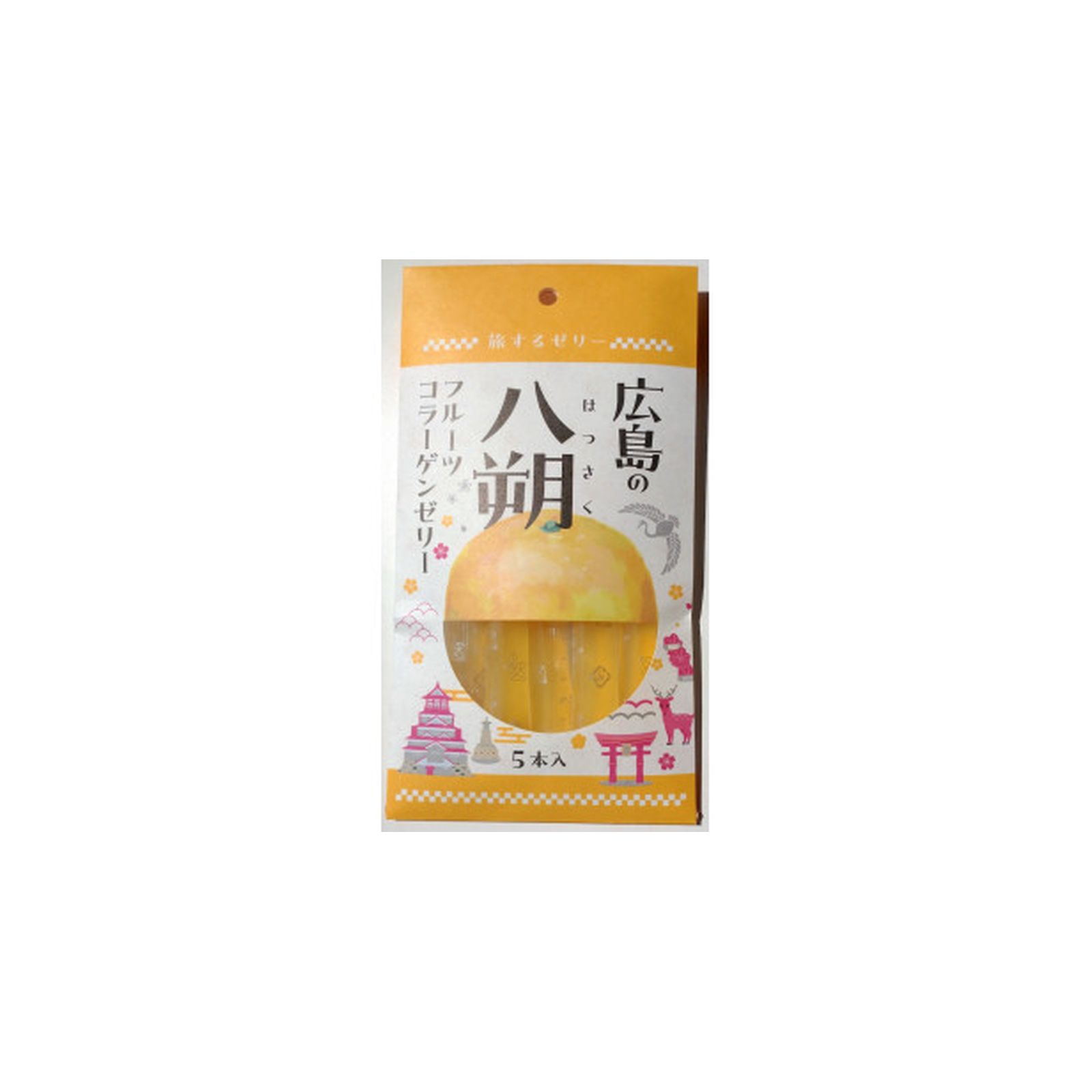 Yahoo! Yahoo!ショッピング(ヤフー ショッピング)果実工房 旅するゼリー 広島の八朔 14g×5本入