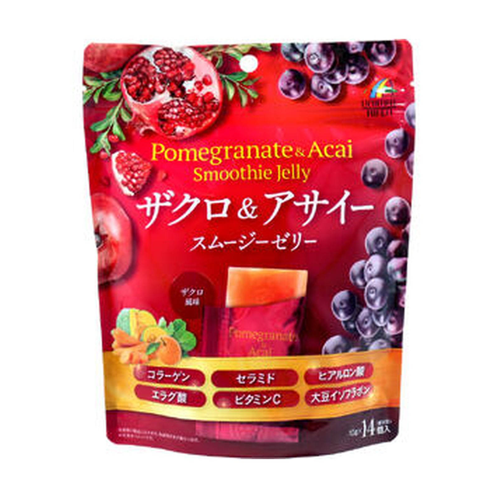 Yahoo! Yahoo!ショッピング(ヤフー ショッピング)ユニマットリケン ザクロ＆アサイースムージーゼリー 10gX14個入