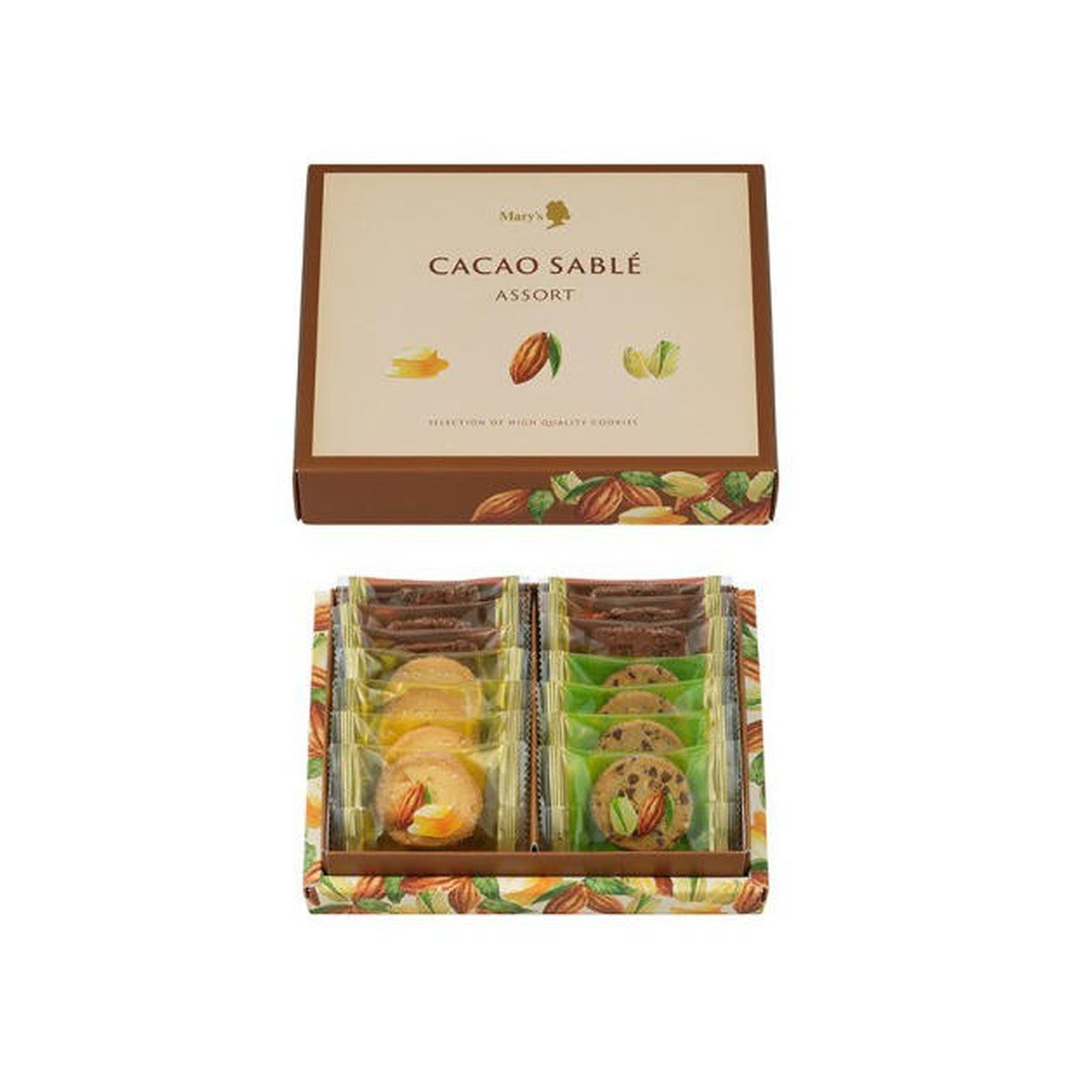 メリー カカオサブレアソート 14枚入り