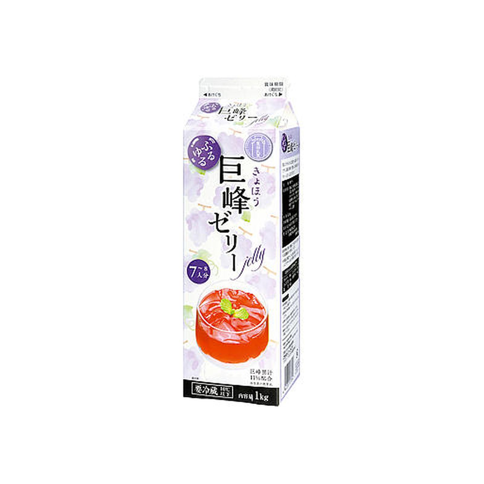 Yahoo! Yahoo!ショッピング(ヤフー ショッピング)業務スーパー ふるゆる巨峰ゼリー 1kg デザート 葡萄 大容量 冷蔵