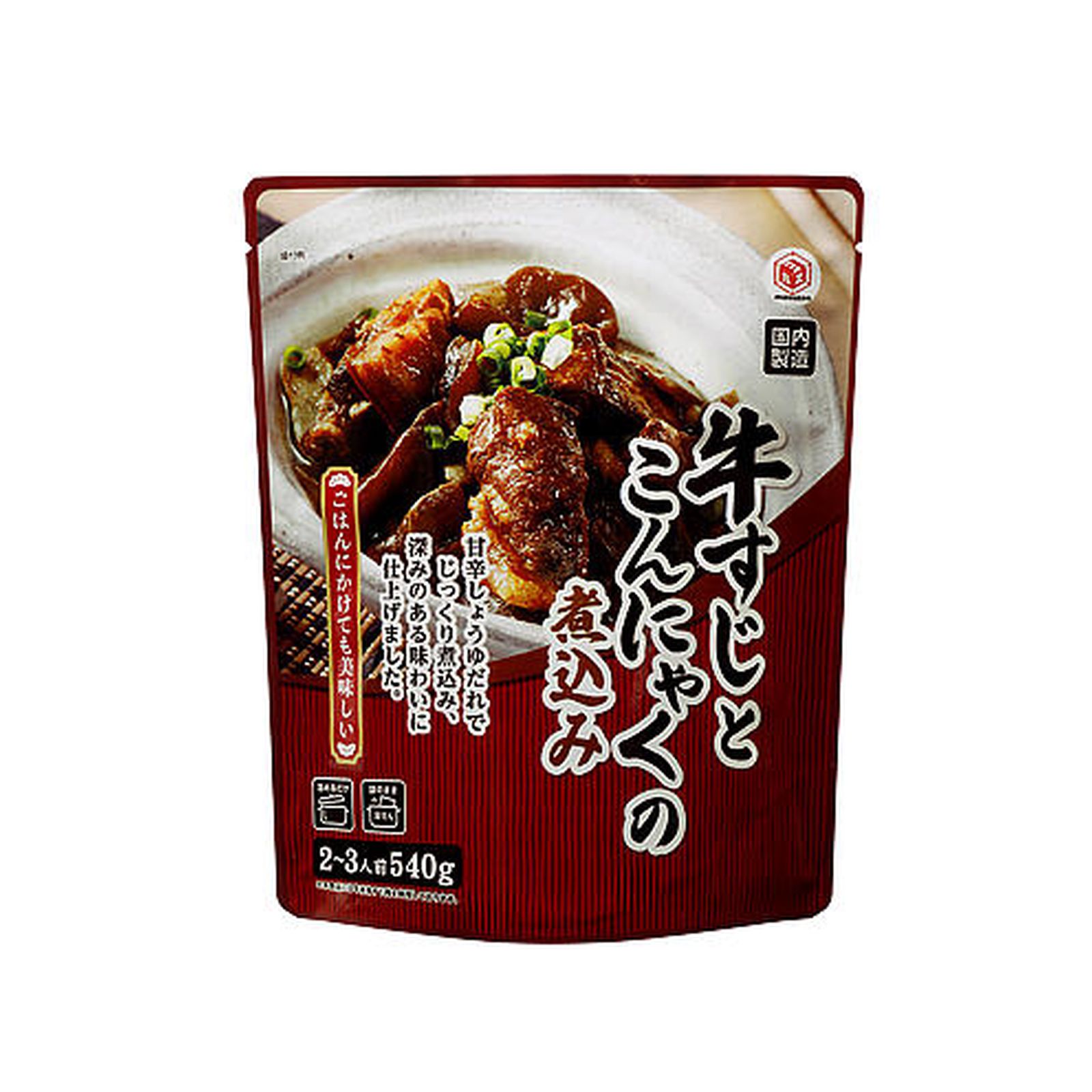 Yahoo! Yahoo!ショッピング(ヤフー ショッピング)業務スーパー 牛すじとこんにゃくの煮込み 540g おかず おつまみ 一品 パウチ 即席