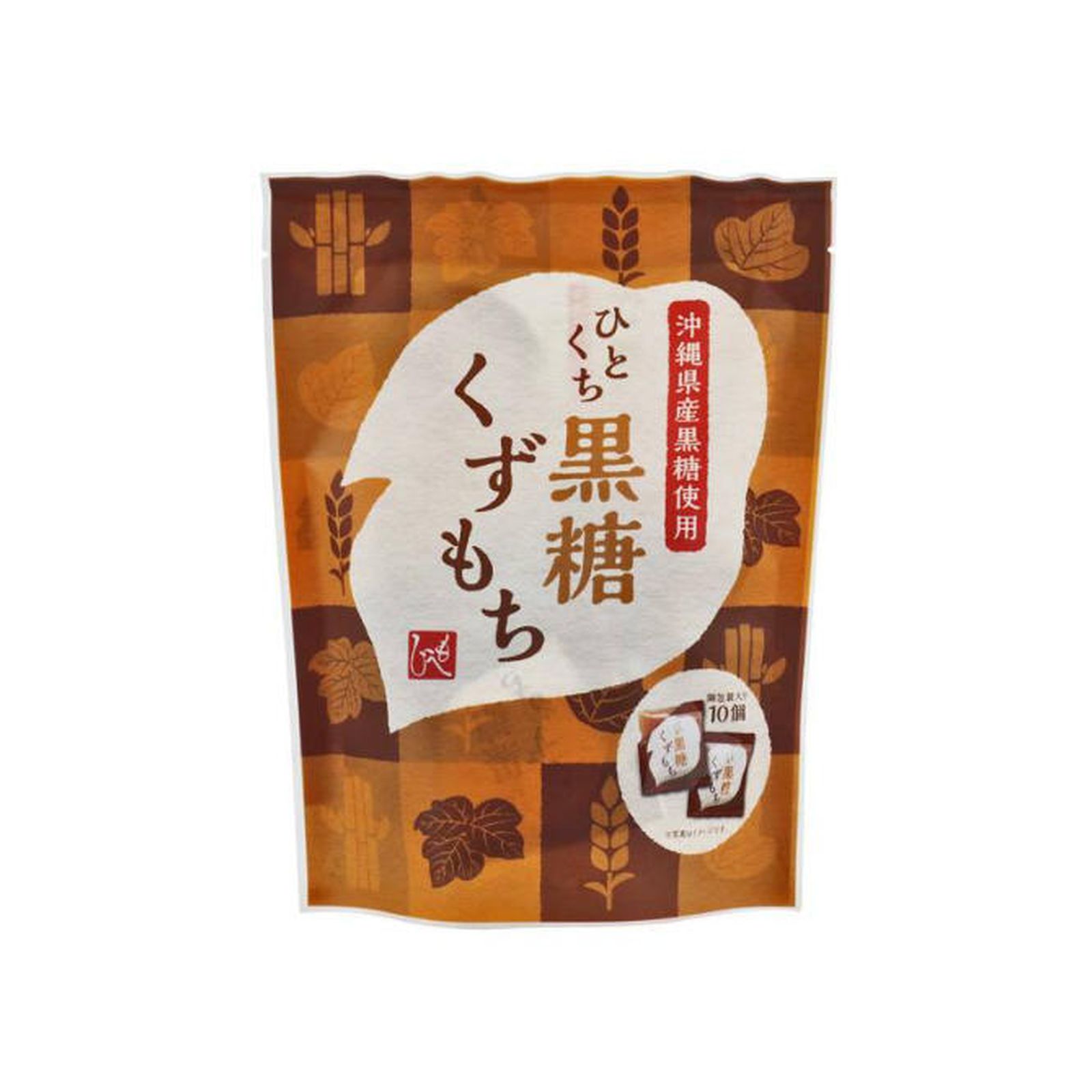カルディ 沖縄県産黒糖使用 ひとくち黒糖くずもち 10p : Macaron