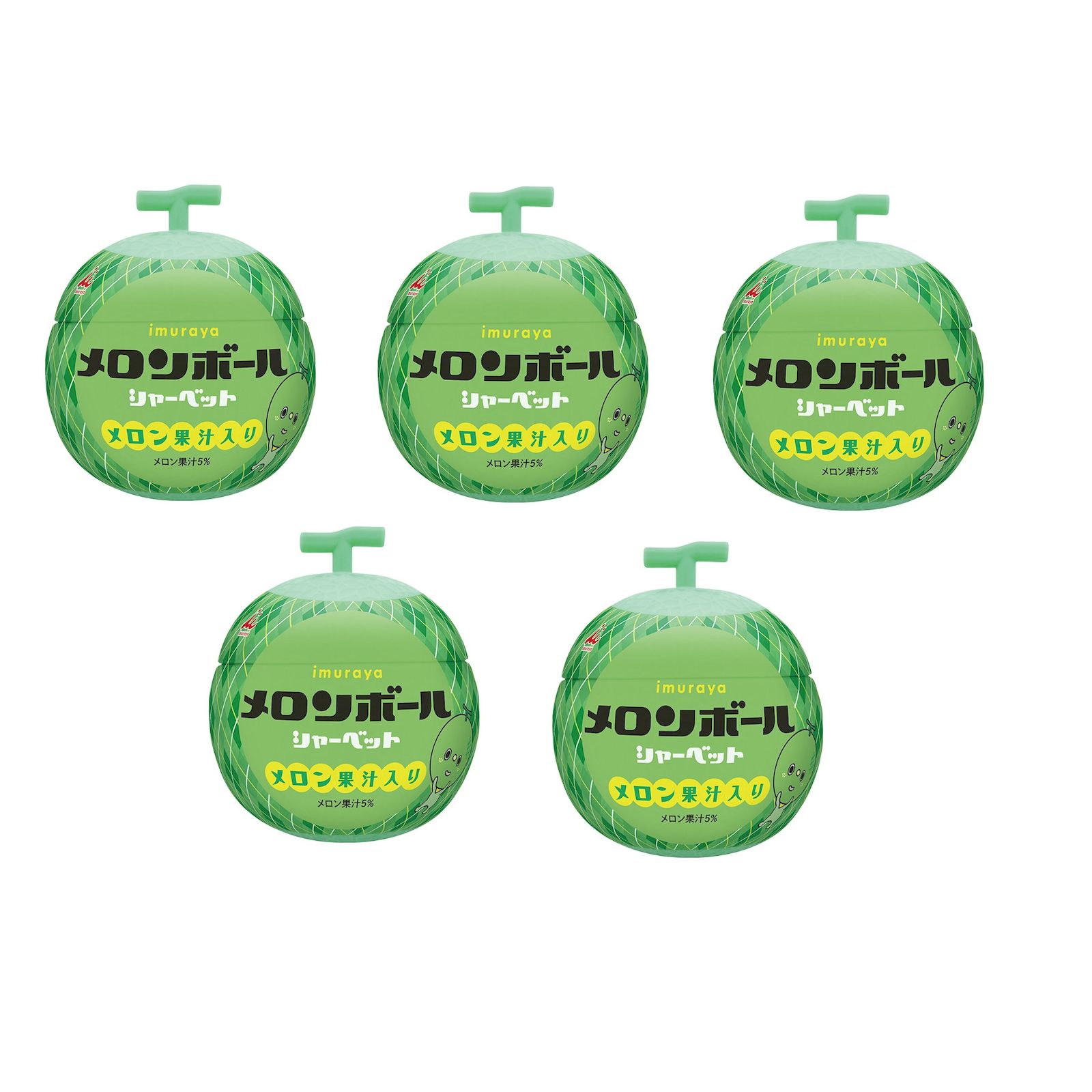 Yahoo! Yahoo!ショッピング(ヤフー ショッピング)メロンボール×5個 フルーツ 夏 お取り寄せ アイス シャーベット サタプラ サタデープラス ひたすら試してランキング×5個