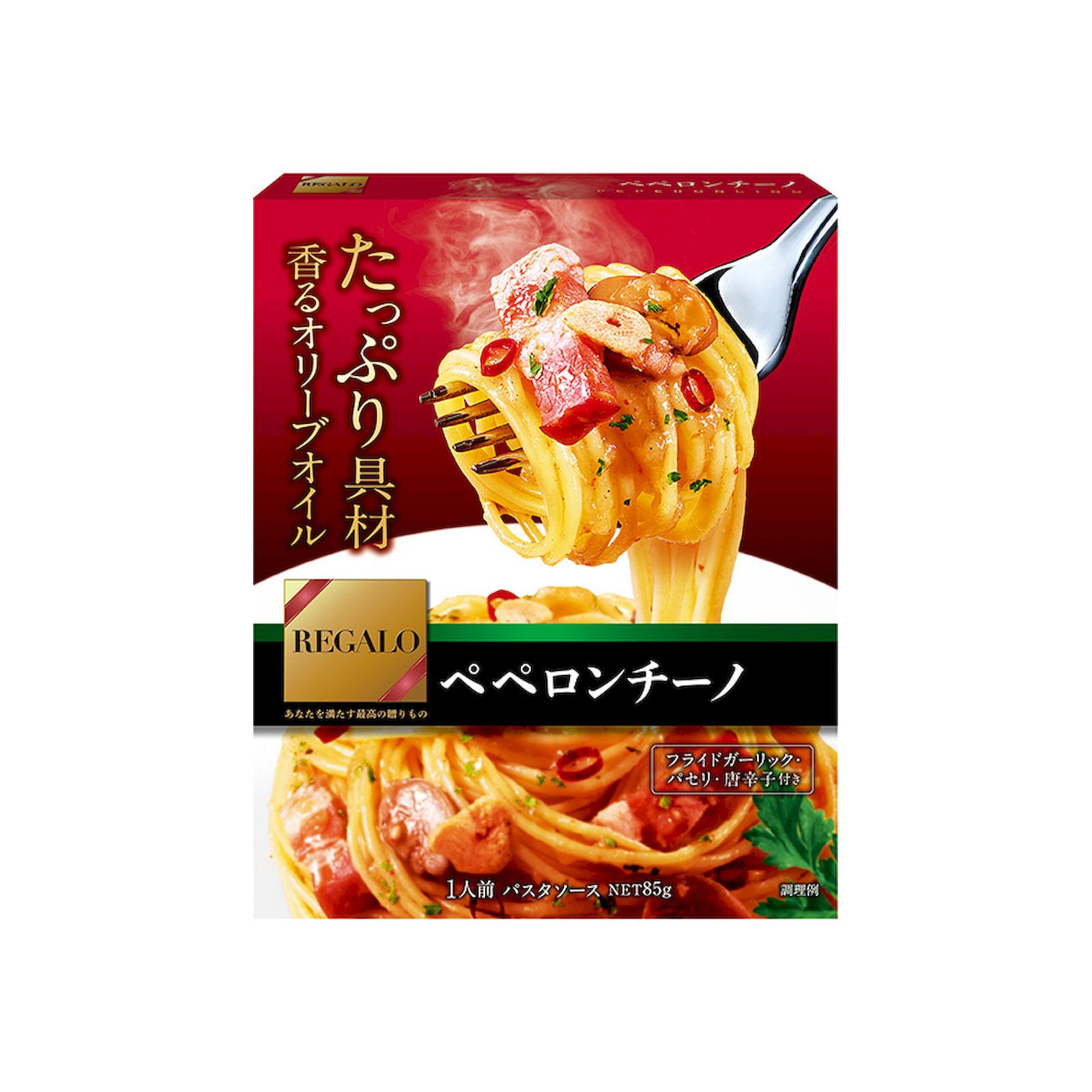 Yahoo! Yahoo!ショッピング(ヤフー ショッピング)ニップン REGALO（レガーロ） ペペロンチーノ 85g（1人前） パスタソース お取り寄せ グルメ サタプラ サタデープラス ひたすら試して ランキング TV紹介 番組紹介
