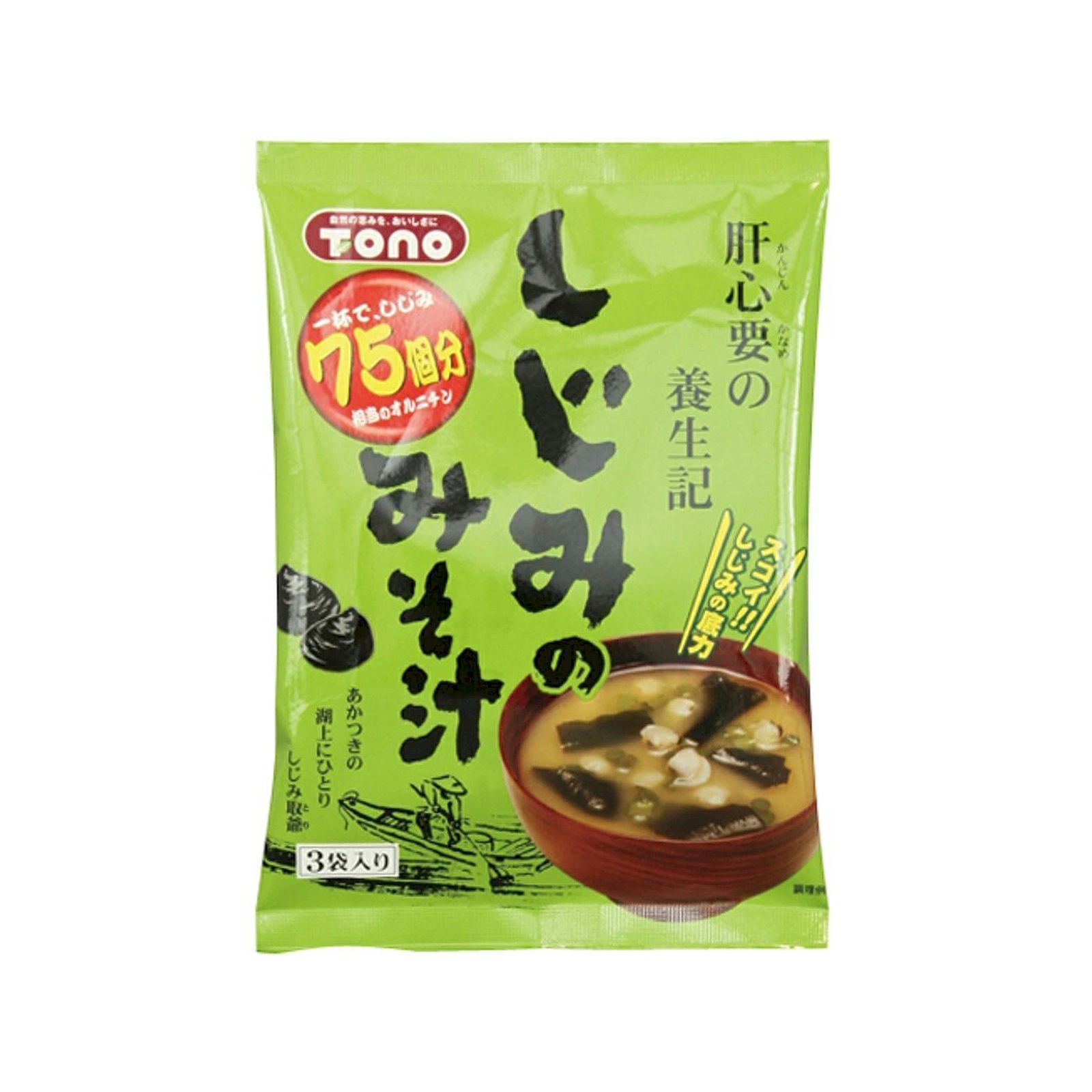 Yahoo! Yahoo!ショッピング(ヤフー ショッピング)TONO トーノー しじみみそ汁 19.5g（6.5g×3袋入）