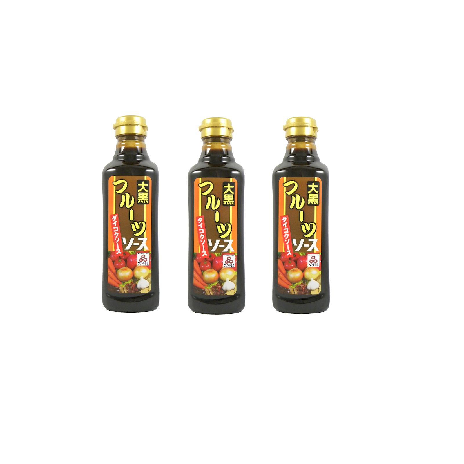 大黒屋 フルーツソース 500ml フルーツソース ソース 濃厚 甘口 揚げ物 ×3個