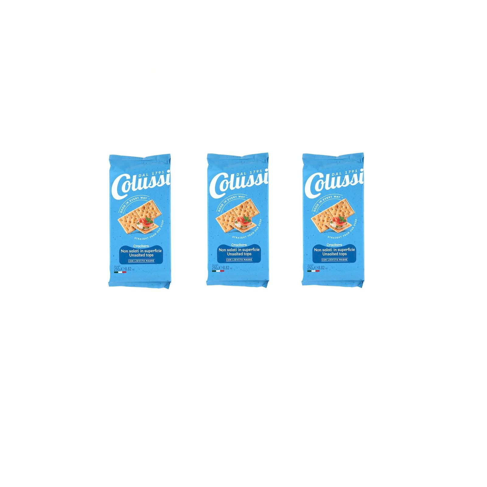 カルディ コルッシ プレーンクラッカー 250g クラッカー プレーン イタリア スナック菓子 ×3個