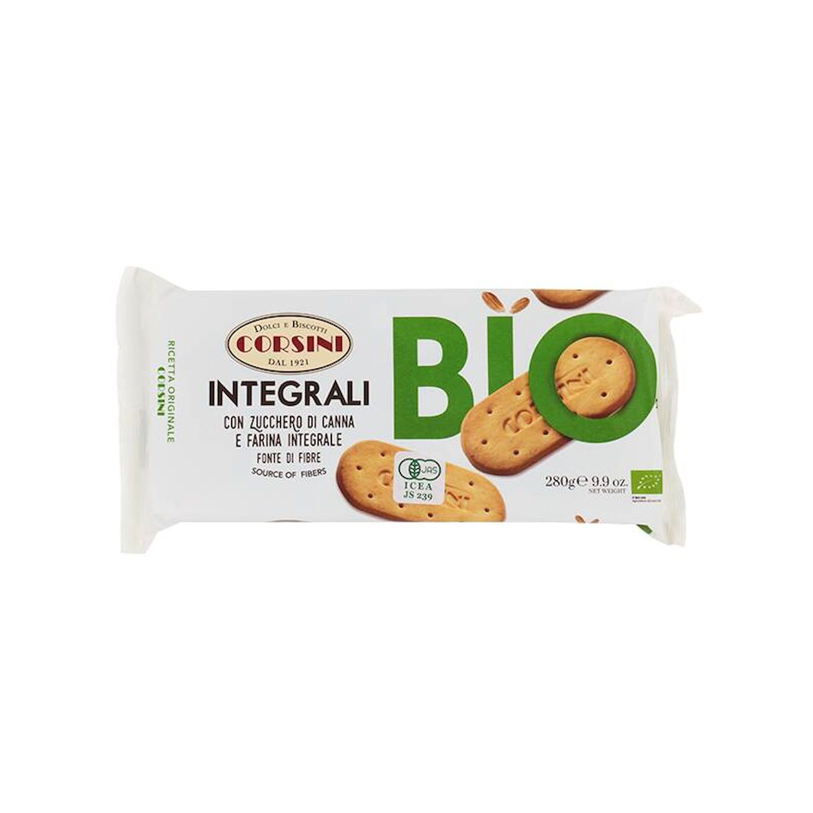 カルディ コルシーニ インテグラーリ（オーガニック全粒粉ビスケット） 280g カルディ ビスケット クッキー 全粒粉 オーガニック