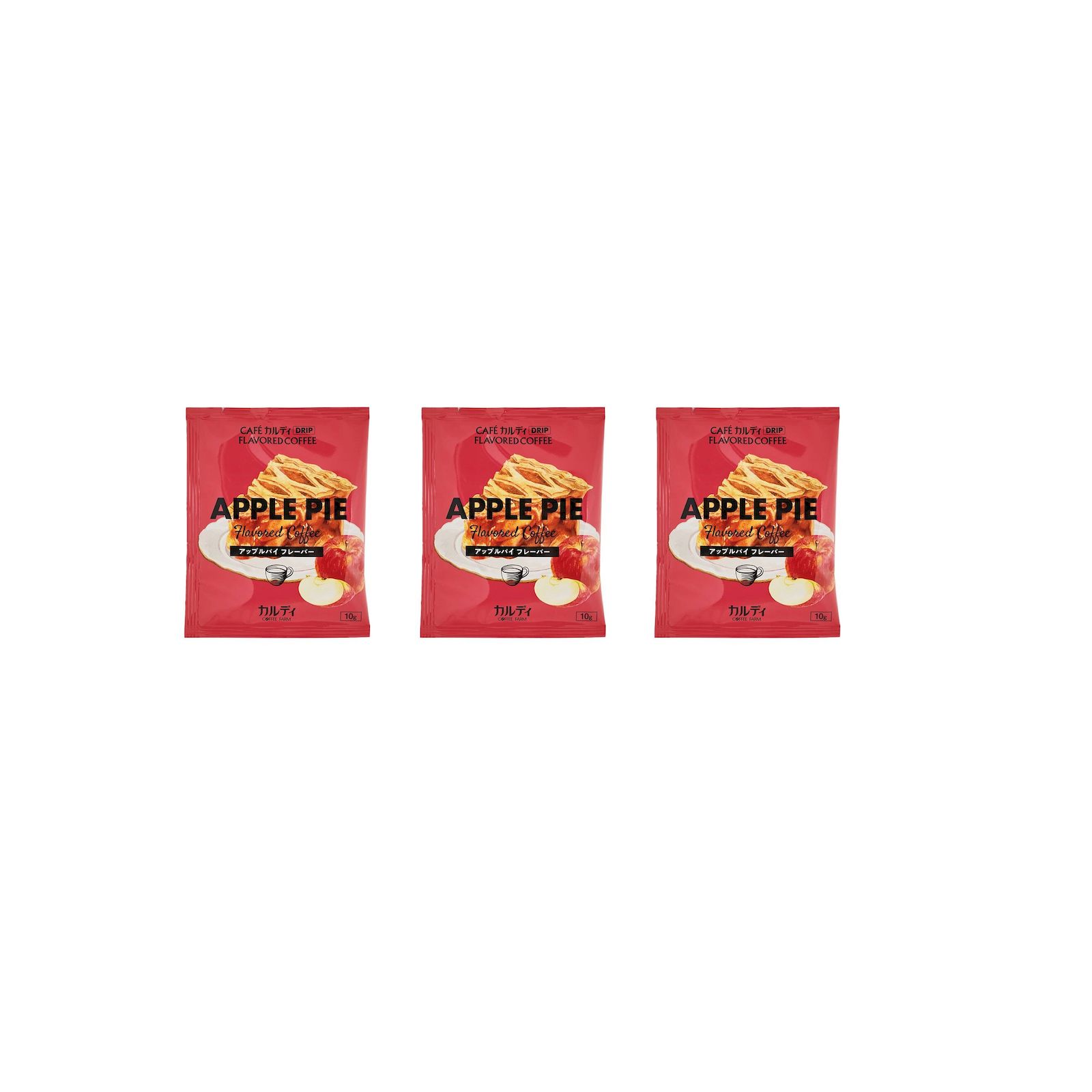 カルディ カフェカルディドリップ　アップルパイフレーバー 1p カルディ カフェ ドリップコーヒー アップルパイ フレーバー ×3個