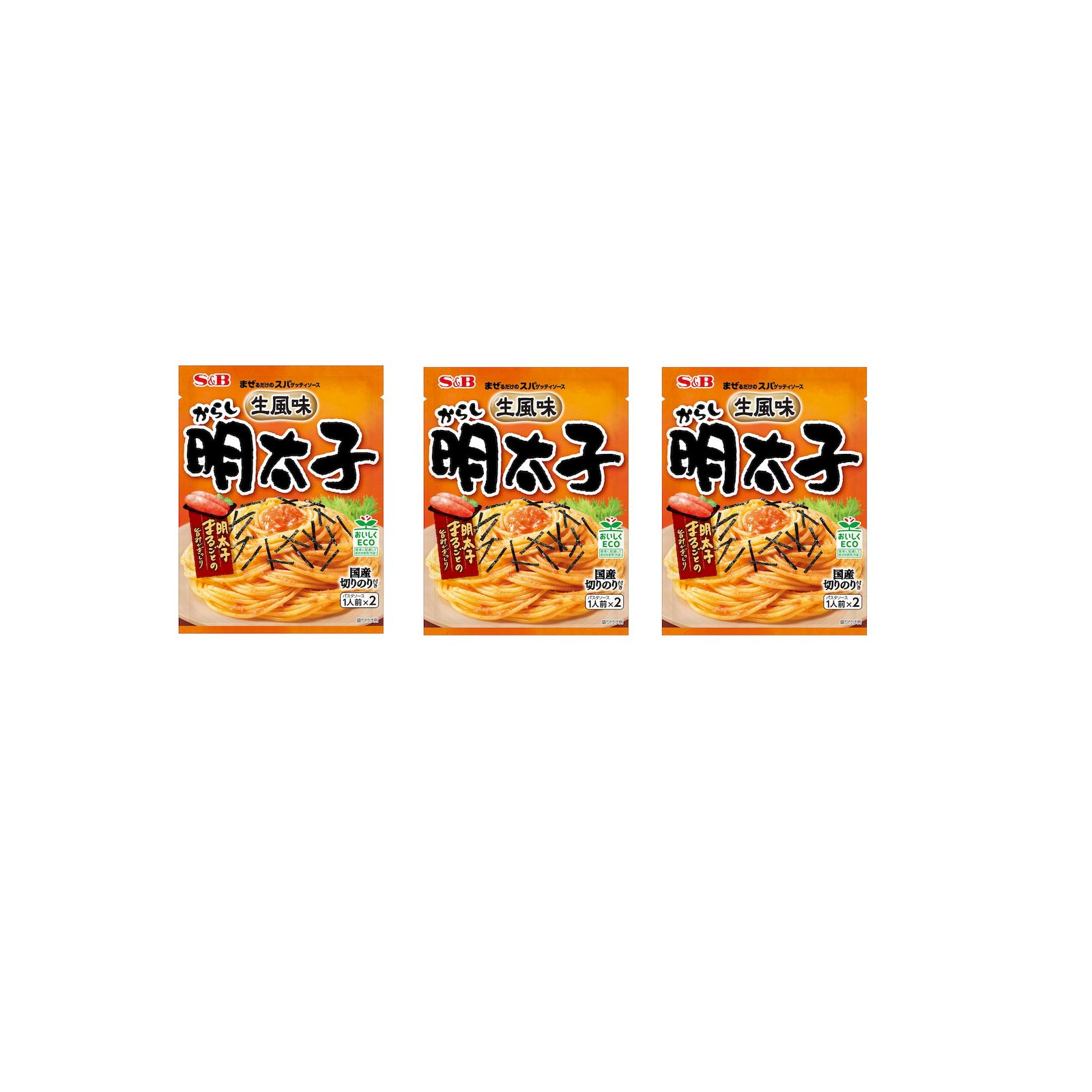 Yahoo! Yahoo!ショッピング(ヤフー ショッピング)エスビー食品 まぜるだけのスパゲッティソース 生風味からし明太子 53.4g パスタソース 明太子 レトルト ×3個
