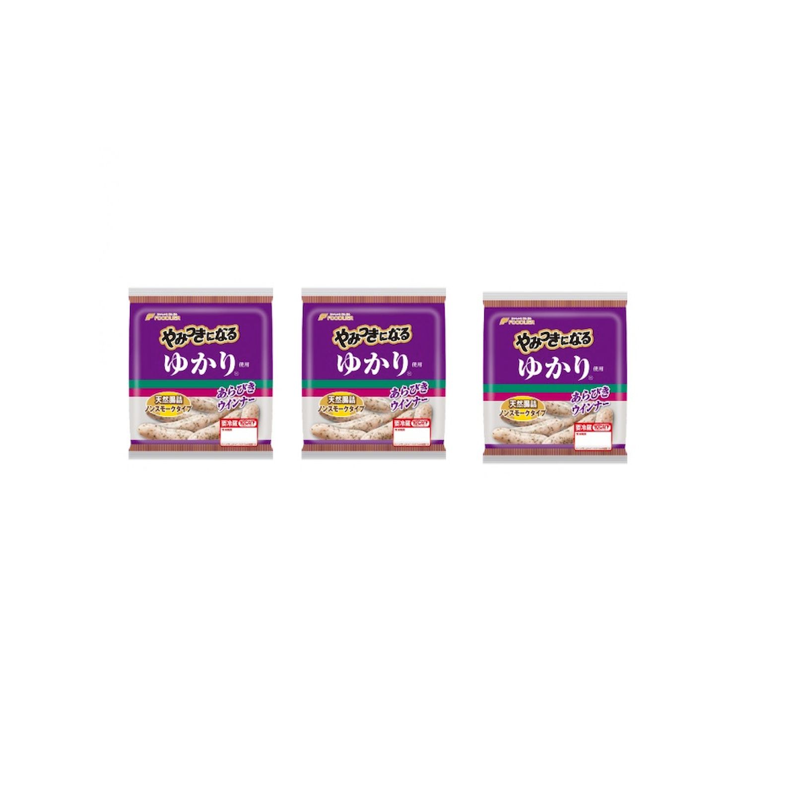 Yahoo! Yahoo!ショッピング(ヤフー ショッピング)フードリエ ゆかり使用ウインナー 冷蔵 130ｇ ウインナー ソーセージ お弁当 ×3個