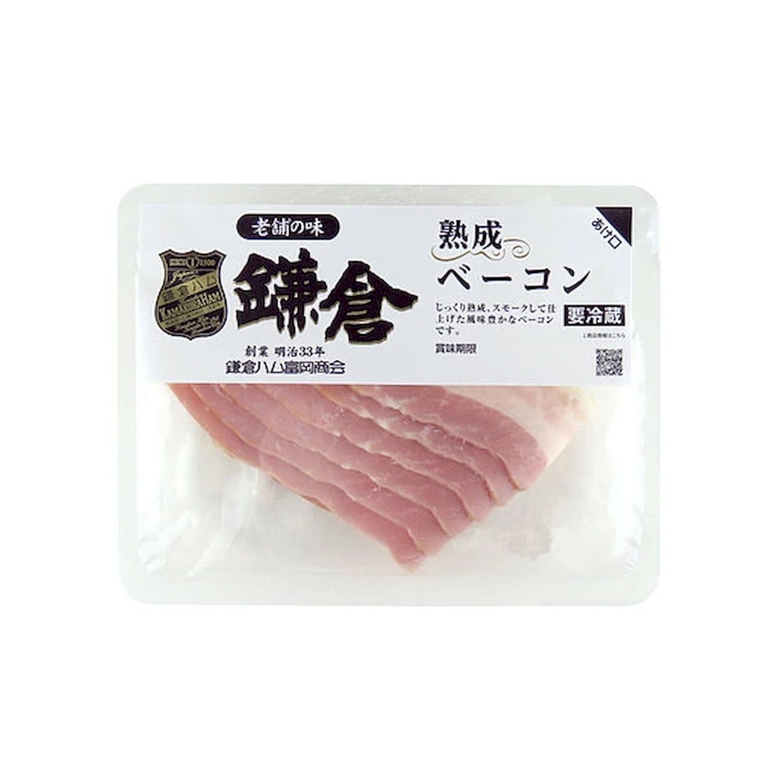 Yahoo! Yahoo!ショッピング(ヤフー ショッピング)鎌倉ハム 熟成ベーコン 冷蔵 73g ベーコン、肉加工品、熟成