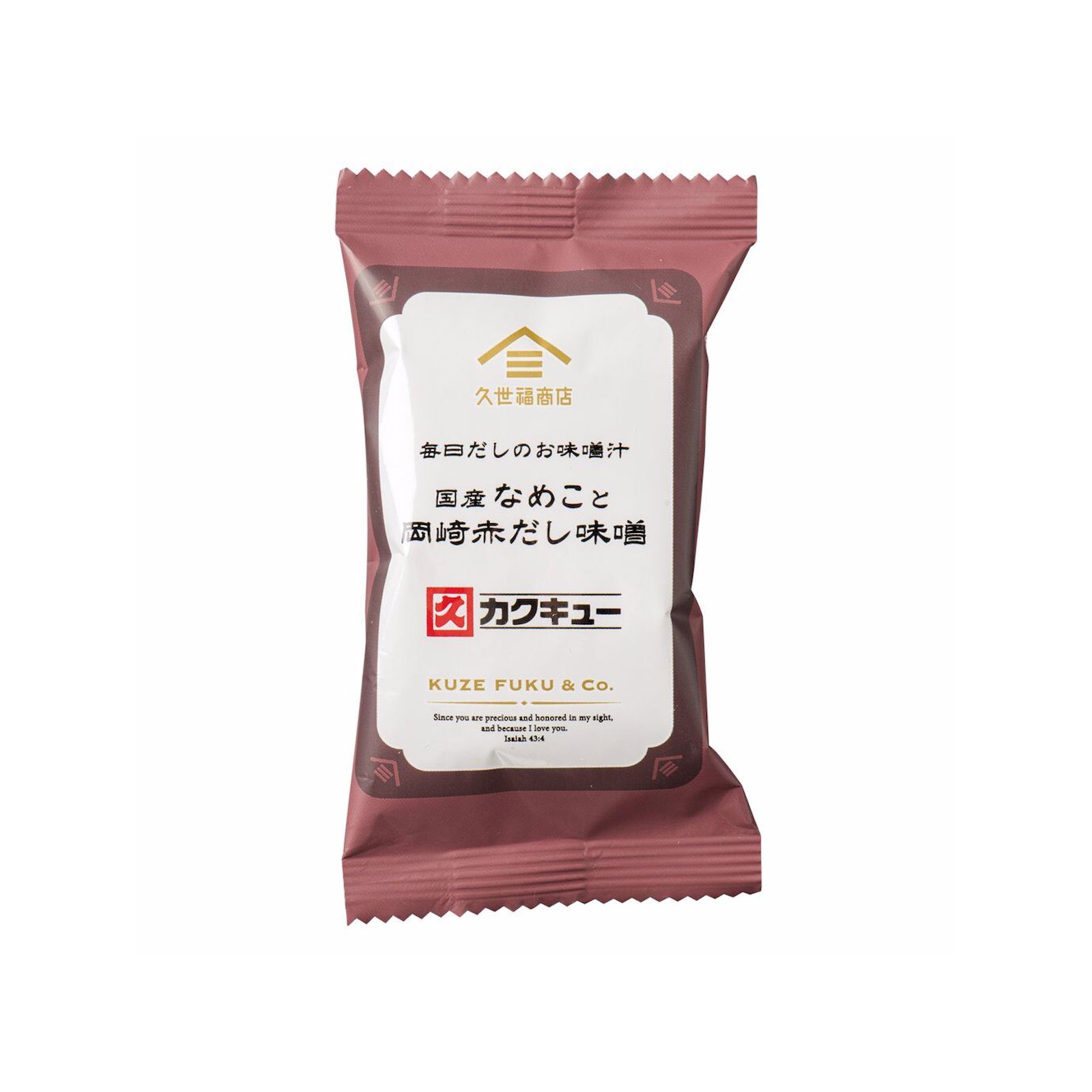 Yahoo! Yahoo!ショッピング(ヤフー ショッピング)久世福 毎日だしのお味噌汁 　国産なめこと岡崎赤だし味噌　1食 味噌汁 フリーズドライ あおさ