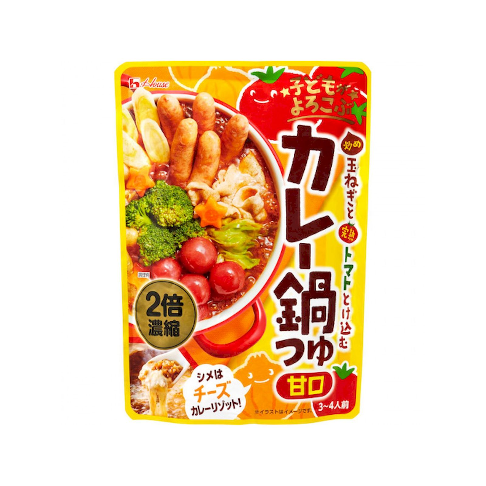 Yahoo! Yahoo!ショッピング(ヤフー ショッピング)ハウス食品 子どもがよろこぶ カレー鍋つゆ 甘口 425g カレー鍋つゆ 子供向け 甘口