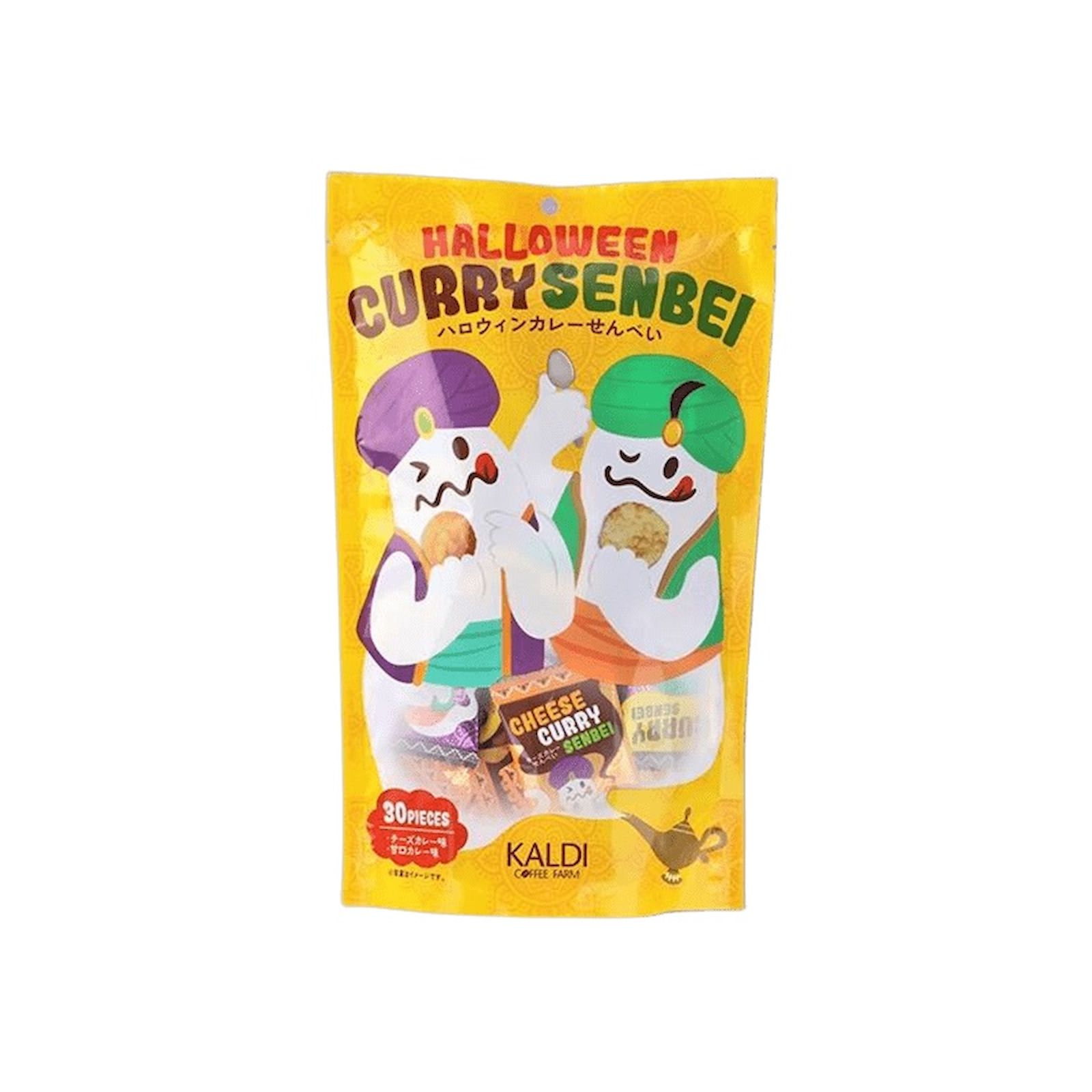 Yahoo! Yahoo!ショッピング(ヤフー ショッピング)カルディ ハロウィンカレーせんべい 30p入り ハロウィン カレー せんべい