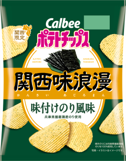 Yahoo! Yahoo!ショッピング(ヤフー ショッピング)カルビー ポテトチップス 関西味浪漫 味付けのり風味 60g×1個 お菓子 スナック 海苔 和風