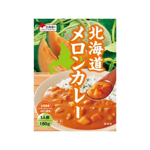 Yahoo! Yahoo!ショッピング(ヤフー ショッピング)ベル食品 北海道メロンカレー 180g×1個 ご当地カレー メロン フルーティー レトルト