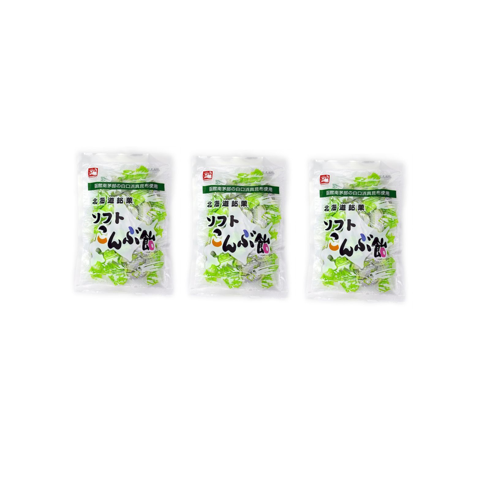 Yahoo! Yahoo!ショッピング(ヤフー ショッピング)天狗堂 ソフトこんぶ飴 130g×3個 昆布飴 和菓子 ソフト