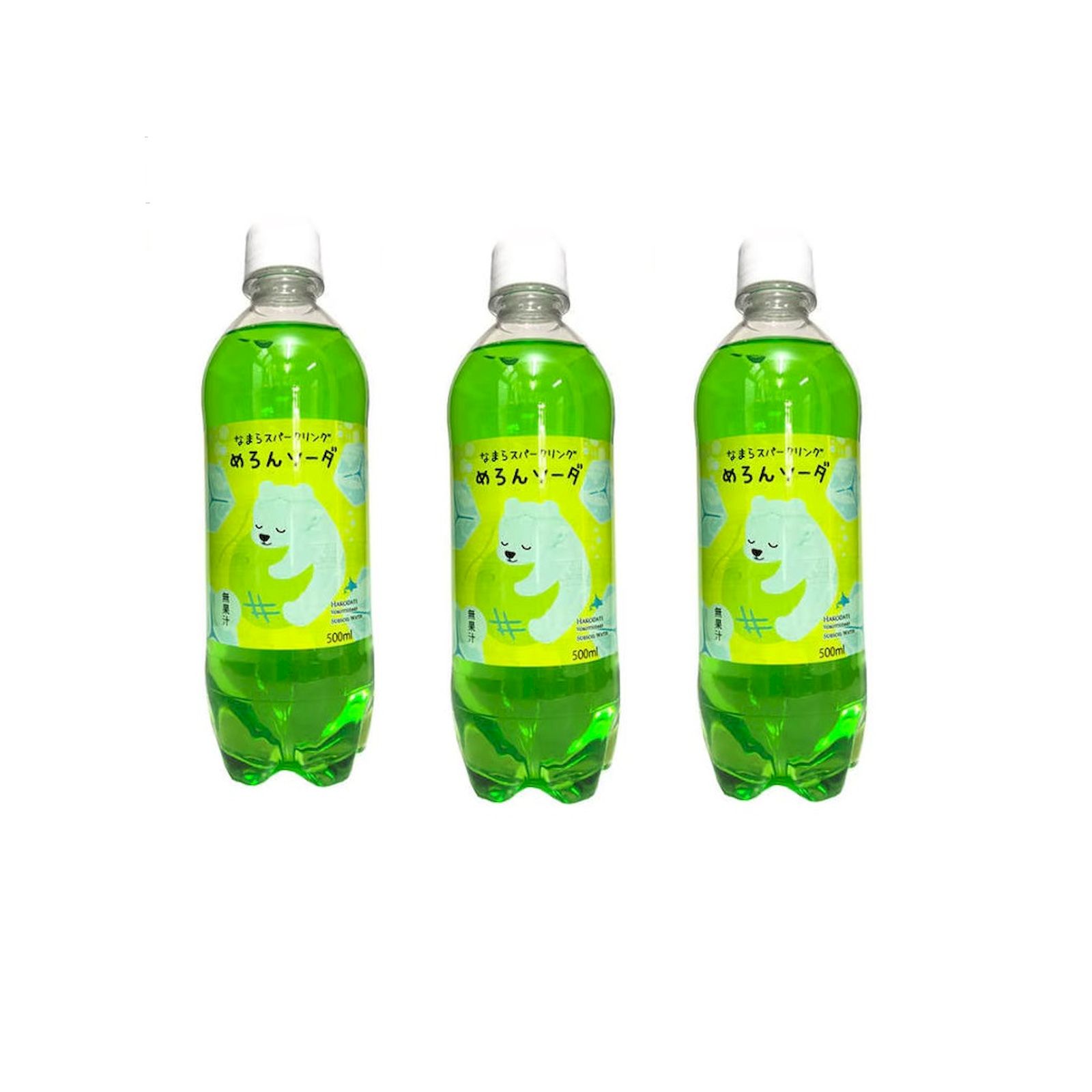 Yahoo! Yahoo!ショッピング(ヤフー ショッピング)小原 なまらスパークリング めろんソーダ 500ml×3個 メロン ソーダ 炭酸飲料