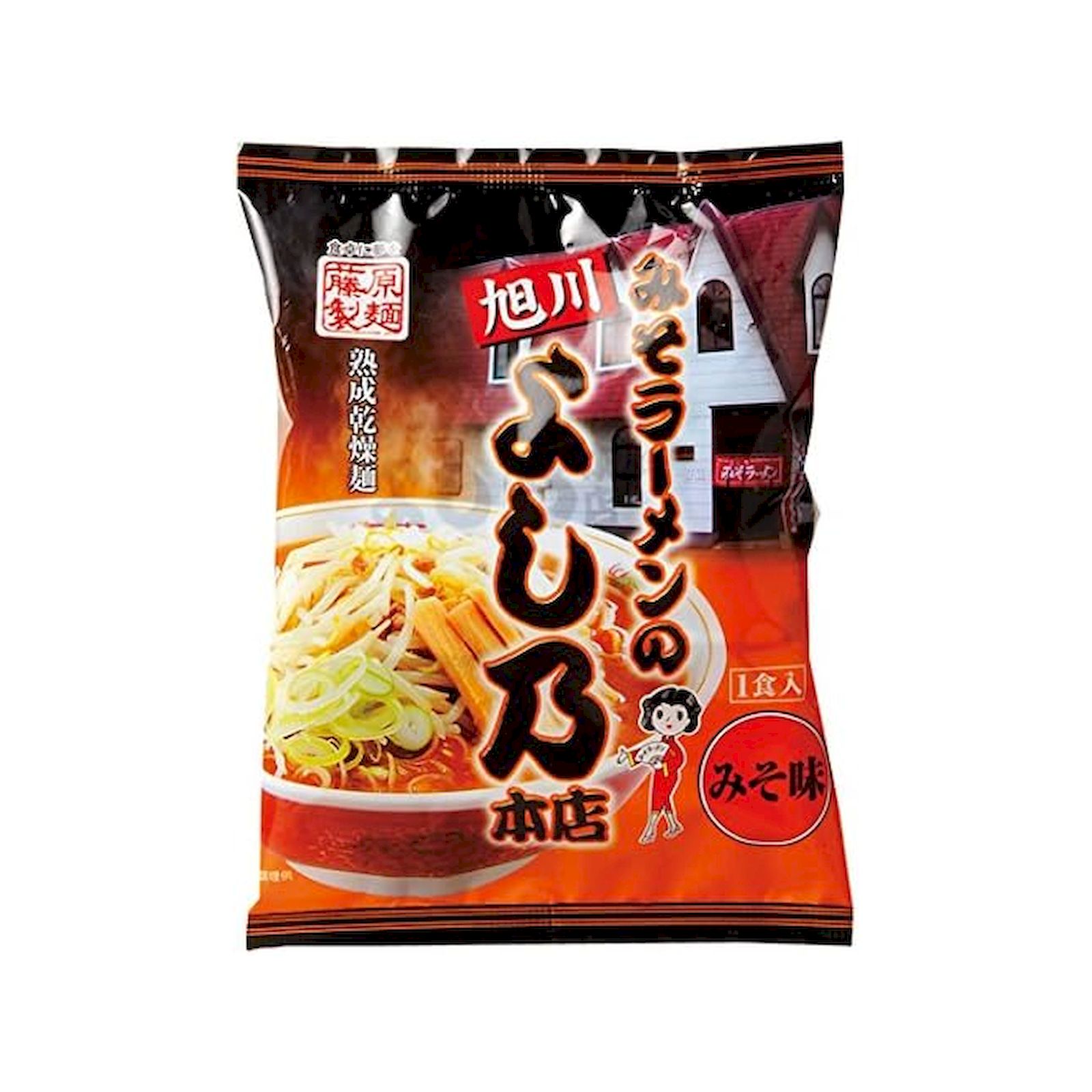 Yahoo! Yahoo!ショッピング(ヤフー ショッピング)藤原製麺 旭川みそラーメンのよし乃本店 1人前×1個 ラーメン 味噌
