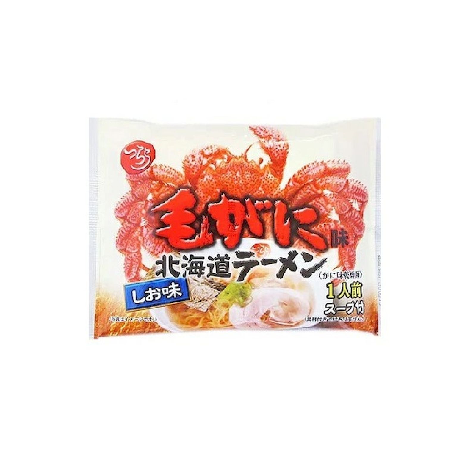Yahoo! Yahoo!ショッピング(ヤフー ショッピング)みなみかわ製麺 毛ガニ味 北海道ラーメン 塩 1人前×1個 ラーメン 塩