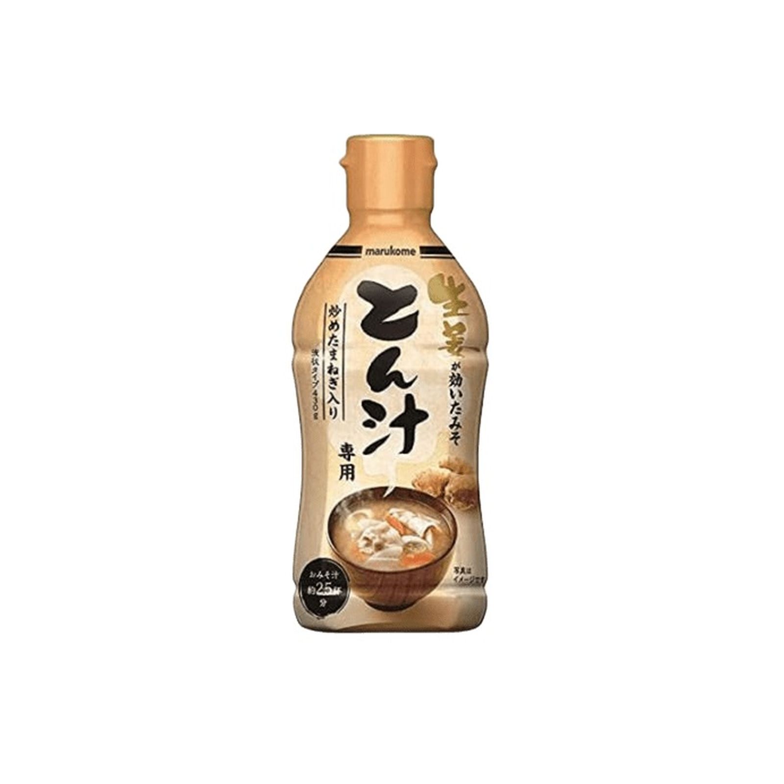 Yahoo! Yahoo!ショッピング(ヤフー ショッピング)マルコメ 液みそ とん汁専用 430g×1個 生姜 しょうが たまねぎ 出汁